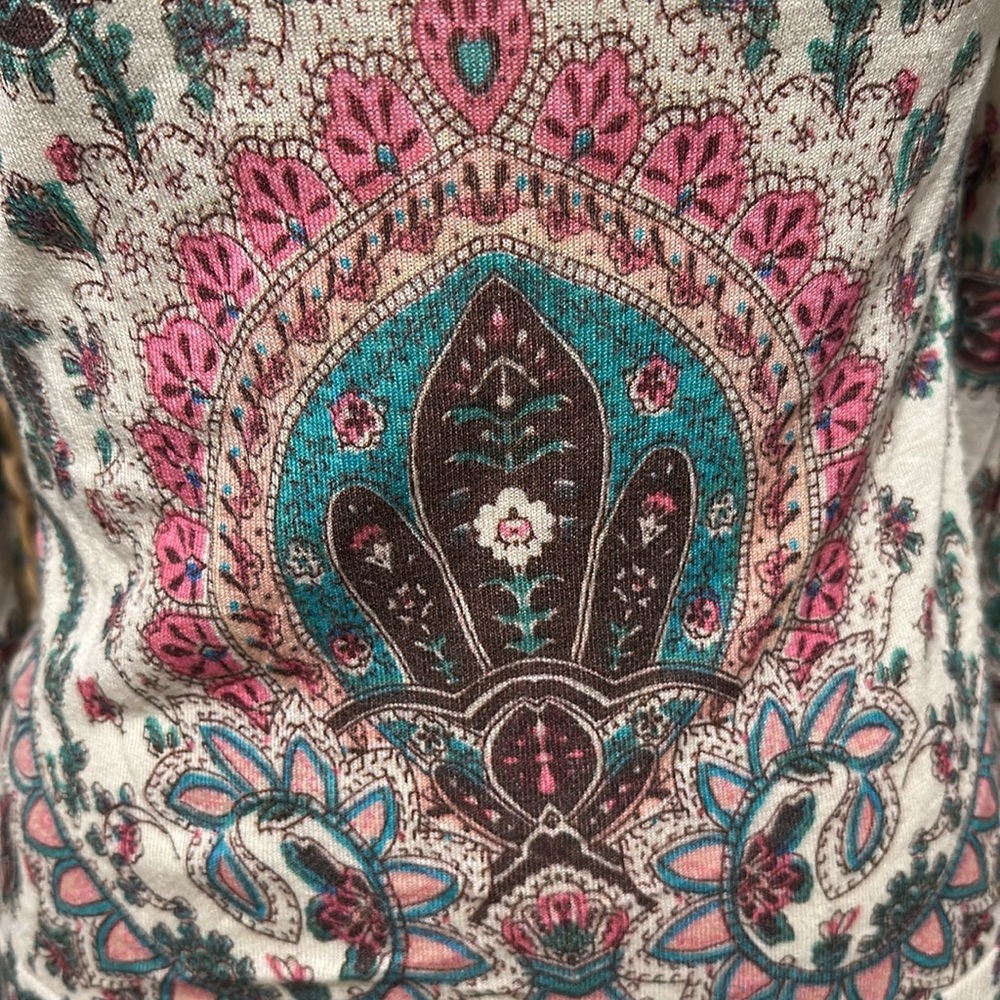 Etro paisley print v neck printed sweater - Picture 2 of 5